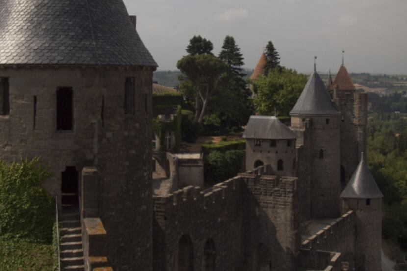 Carcassonne is the largest medieval walled city still standing in Europe, with two perimeter...