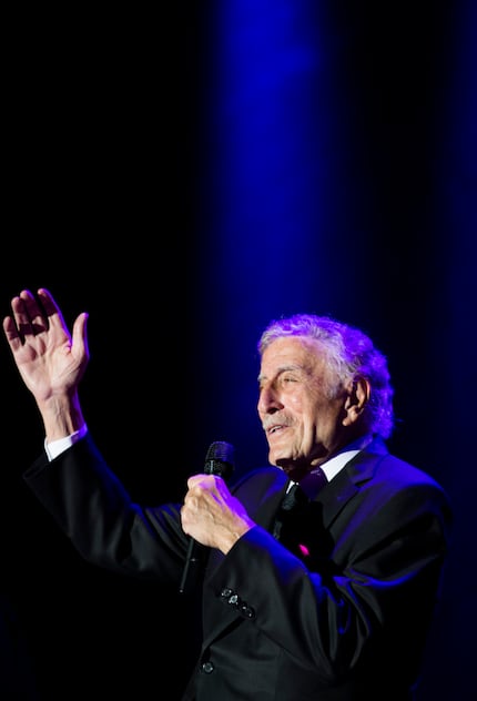 Tony Bennett returned to The Statler Hotel during the hotel's extravaganza week in March....