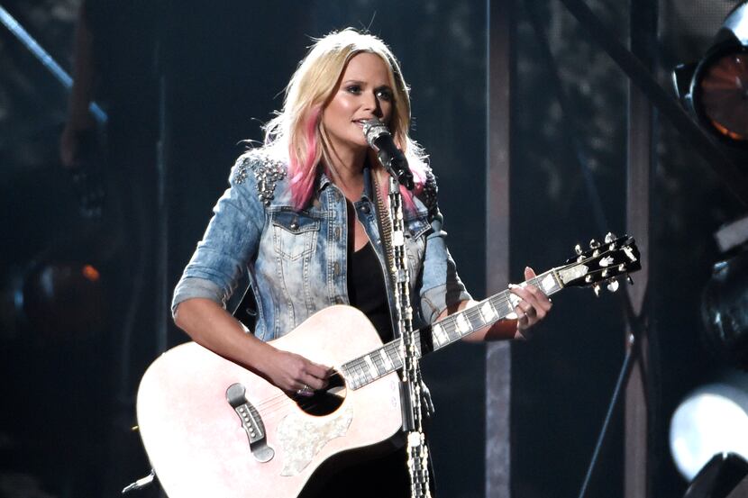 Miranda Lambert performs at the 49th annual CMA Awards at the Bridgestone Arena on...