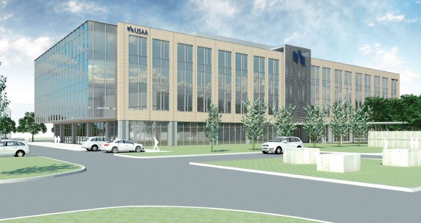 USAA just opened a four-story building in the Plano campus on Legacy Drive.