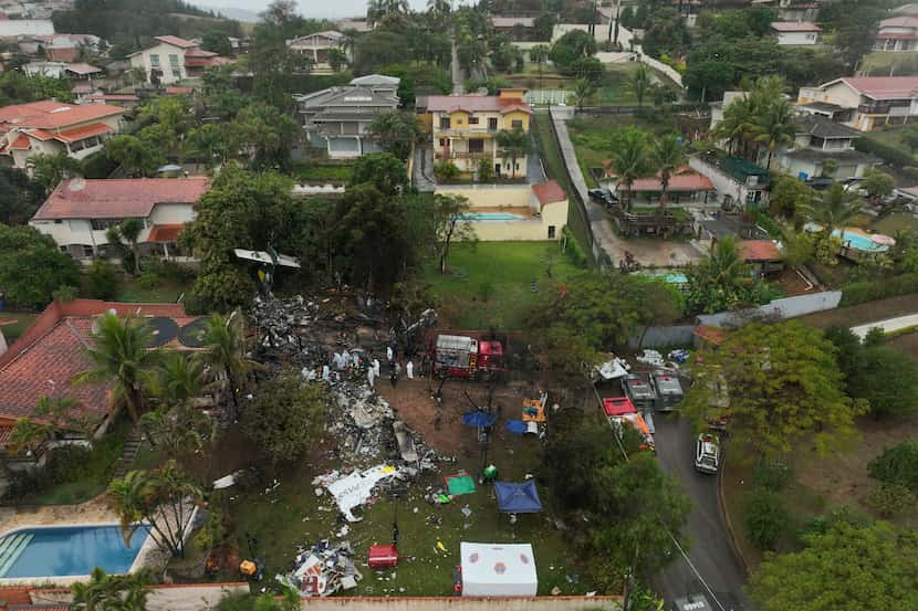 Local airline Voepass’ plane, an ATR 72 twin-engine turboprop, was headed for Sao Paulo’s...