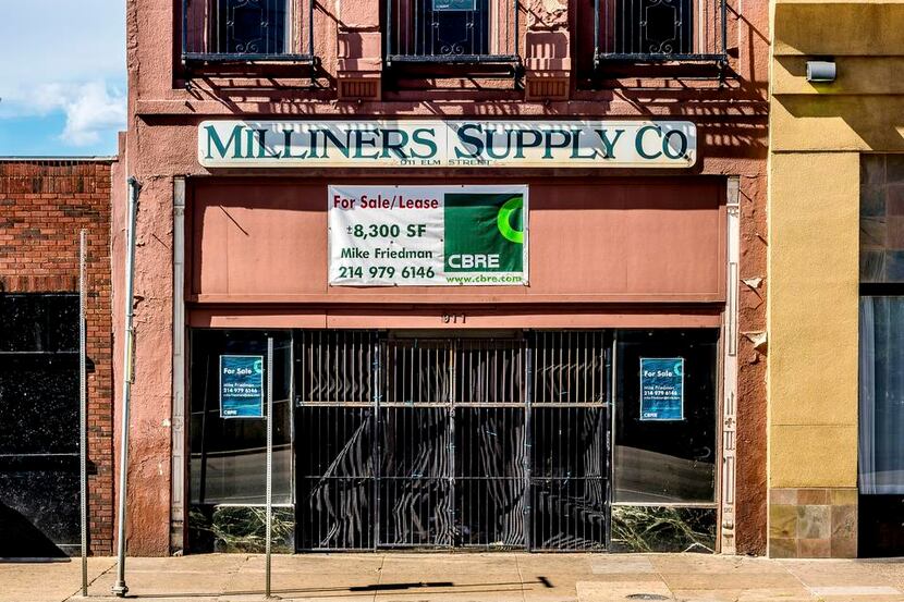 
Among the structures on the new Endangered List is Milliner’s Supply, built in about 1880...