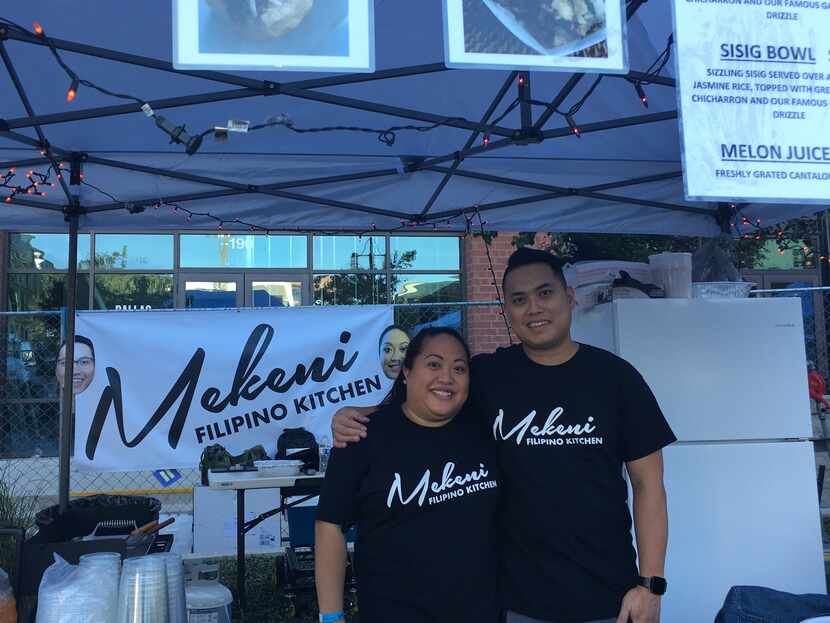 John Richard and Marie Manansala of Mekeni Filipino Kitchen