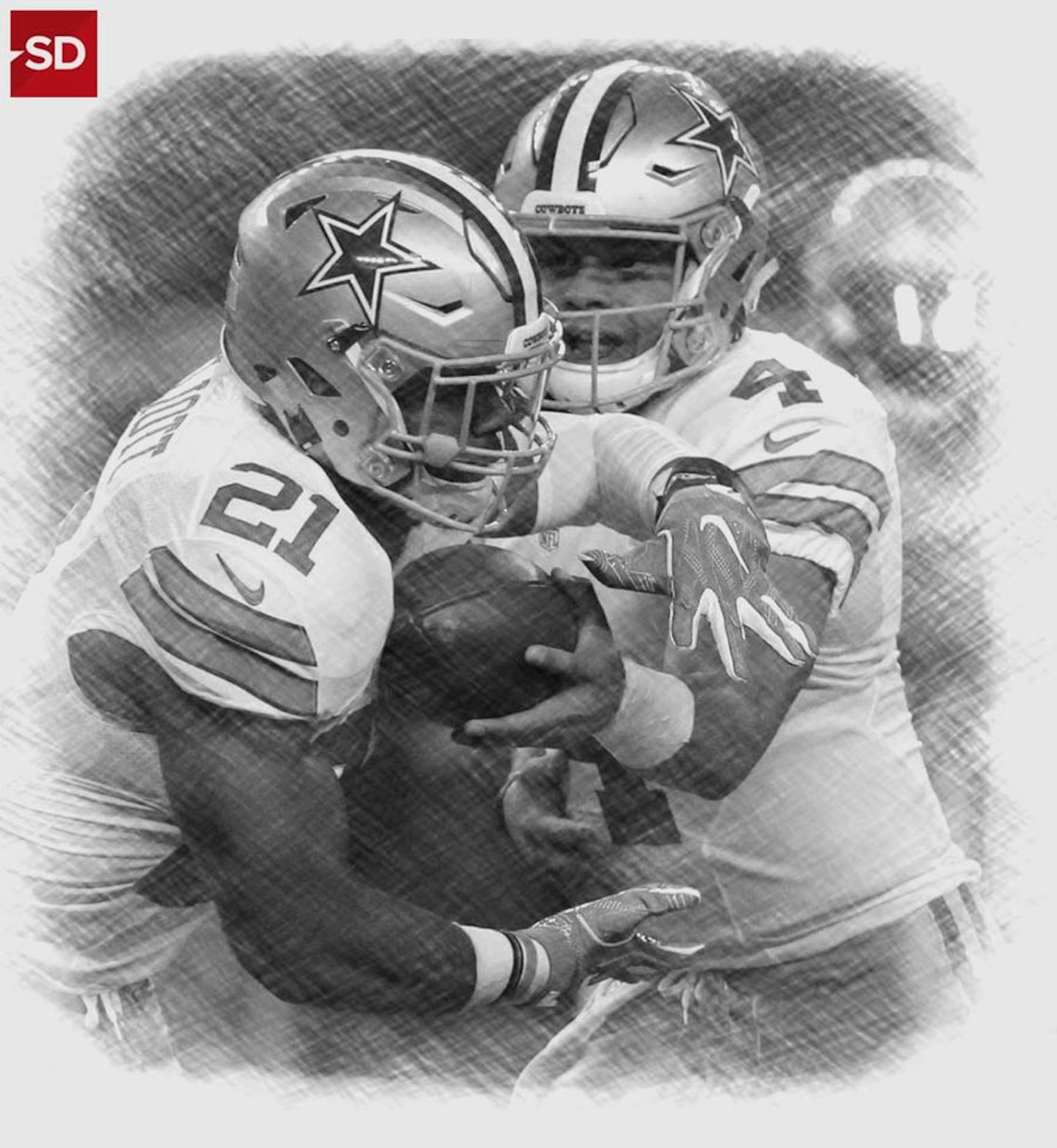 Ezekiel Elliott is first rookie to lead NFL in player sales; see