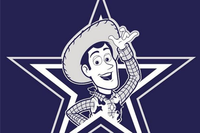 The Cowboys' logo, Disney-fied by graphic artist Mark Avery Kenny. 