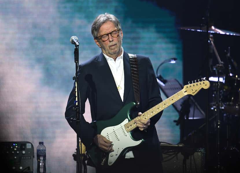 Eric Clapton performed at The O2 Arena in London, England, on March 3, 2020.