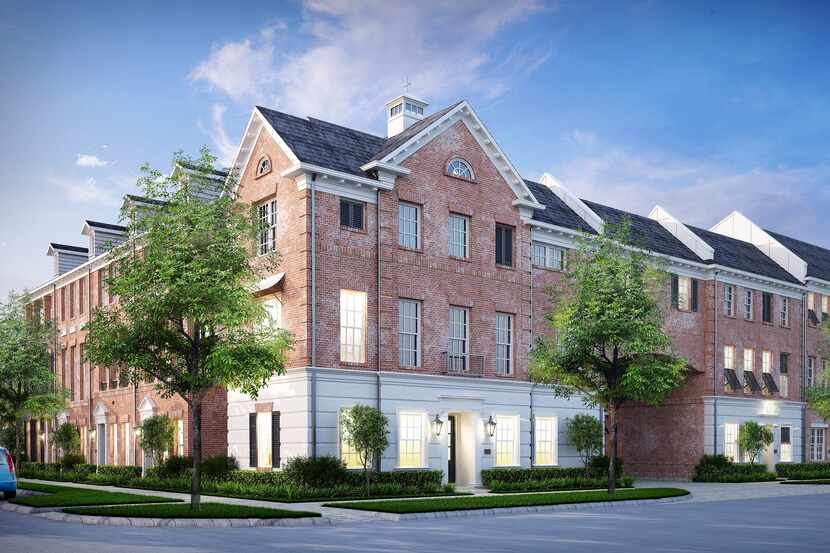 InTown Homes is building 170 townhouses on Belt Line Road in Addison.