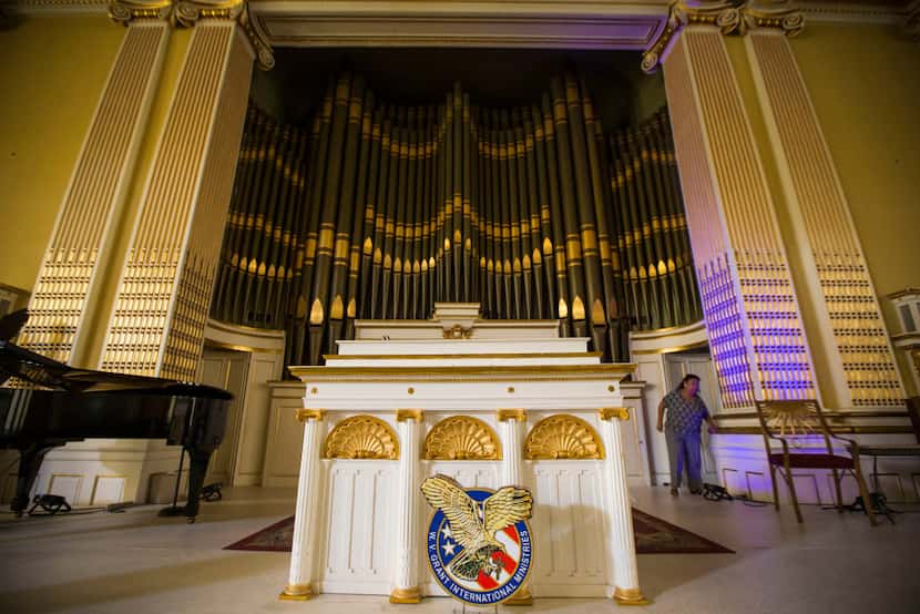 Inside the Eagle's Nest Cathedral on June 18, 2017.