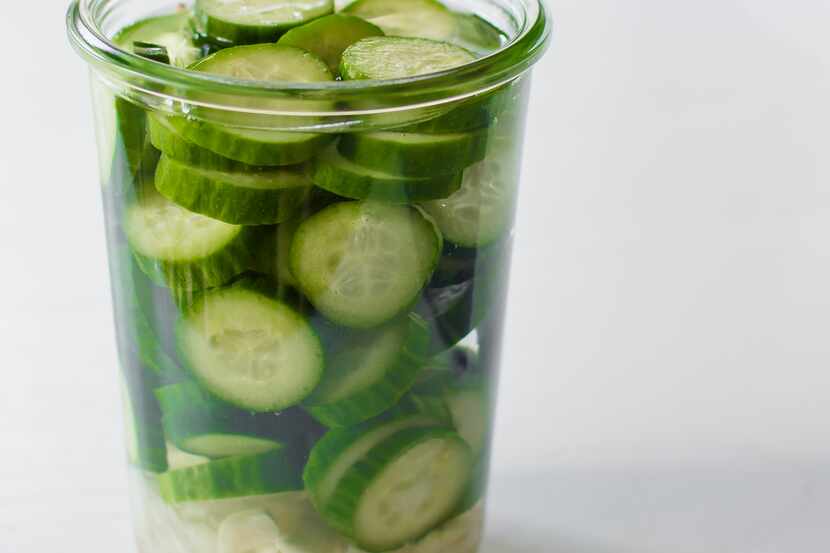 Kitchen Basics: How to make quick pickled cucumbers.