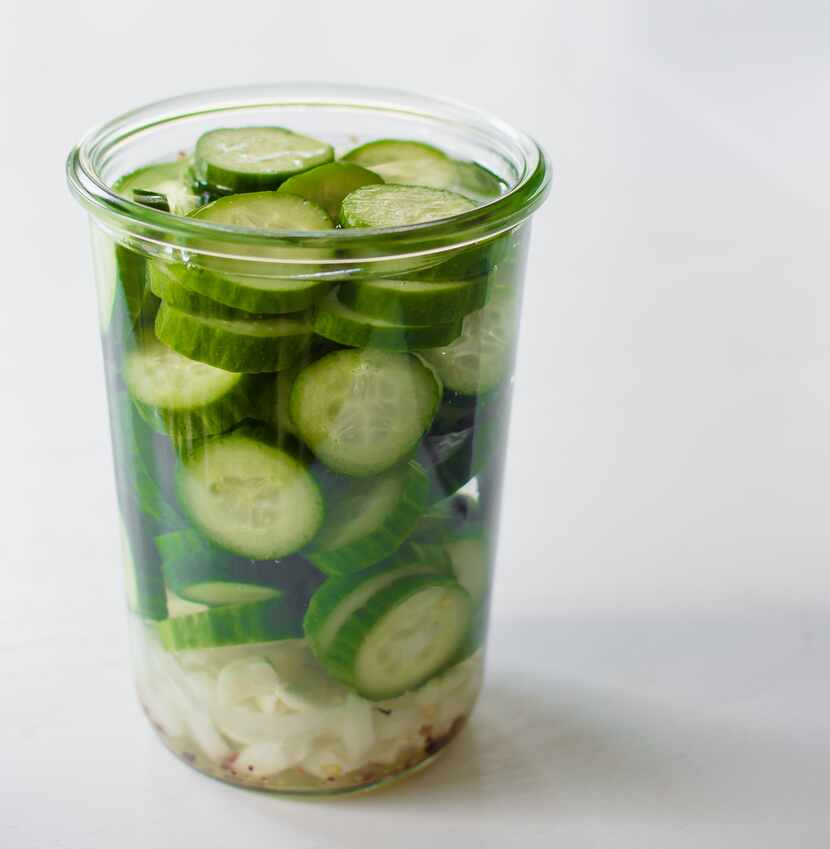 Kitchen Basics: How to make quick pickled cucumbers.