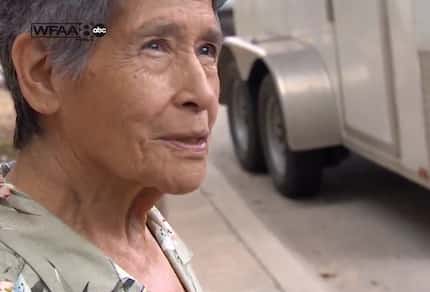 Strader, 81, told WFAA-TV that she just wanted to find somewhere to get a cup of coffee and...