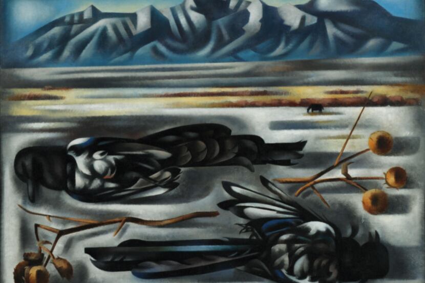 Loren Mozley Winter Fields, 1948 Oil on canvas Overall: 24 x 30 in. Collection of Susan and...