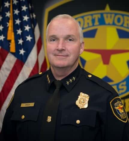 Ed Kraus has been named Fort Worth's interim police chief