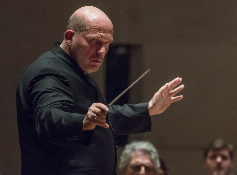 Jaap van Zweden conducts the Dallas Symphony Orchestra as they perform Mahler Symphony No. 2...