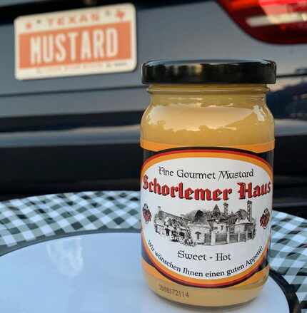 Schorlemer Haus has just one variety   a sweet, hot mustard. Owner Lee Anne Schorlemer Sugg...