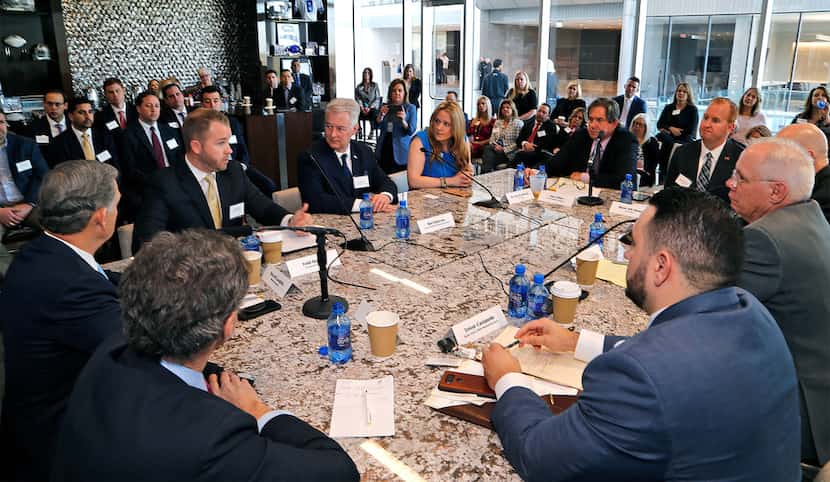 The Frisco Chamber of Commerce hosted a roundtable discussion on responsible growth for the...