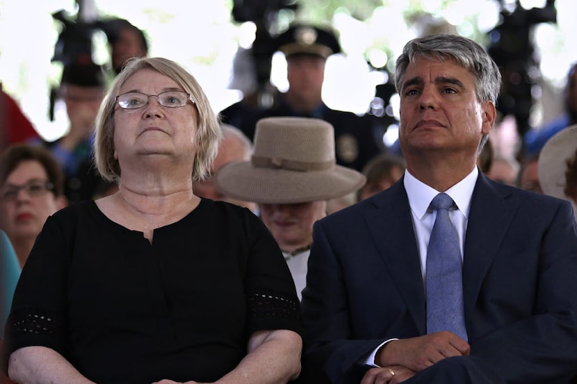 Claire Wilson James, a survivor of the tower shooting, and University of Texas at Austin...