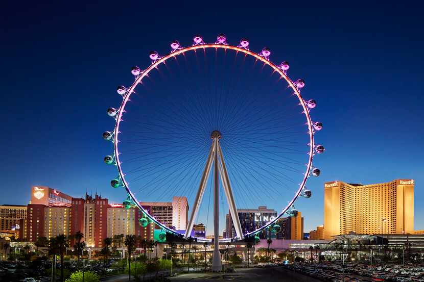 The business side of the NFL Draft will take place near the High Roller and the new Caesars...