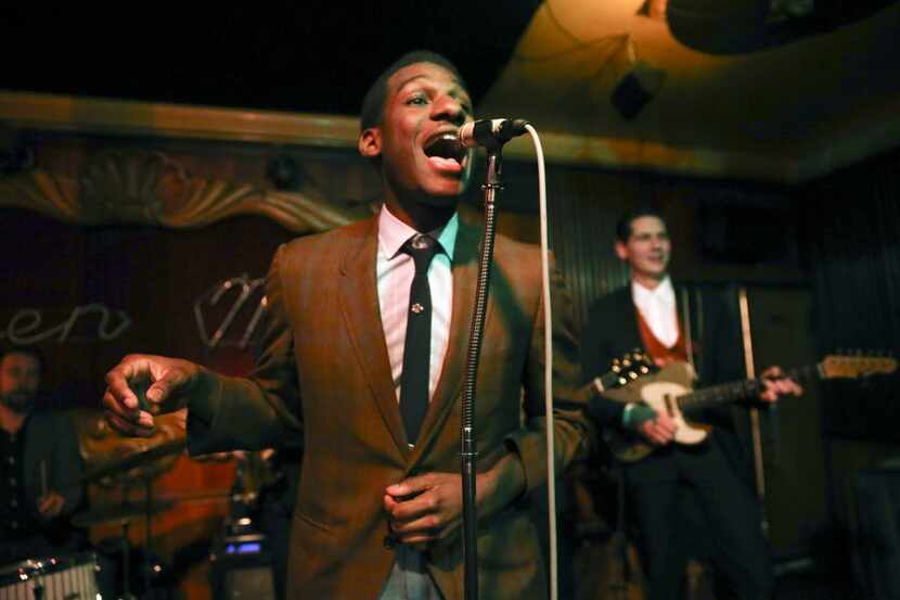 Leon Bridges, shown performing at the Green Mill Jazz Club on April 29, 2015, in Chicago,...