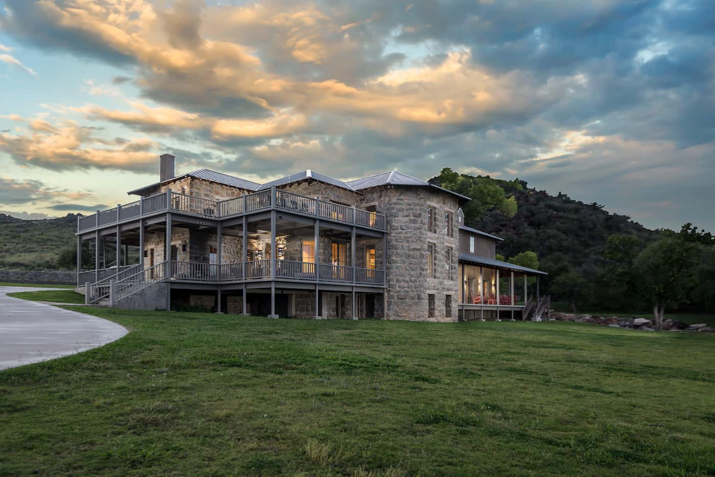 The KC7 Ranch is in far West Texas in the Davis Mountains and includes a 10,00-square-foot...