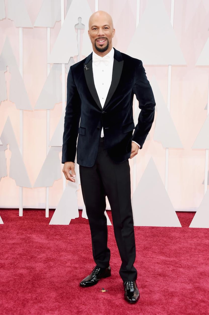 
TERRIFIC: Common in Prada
