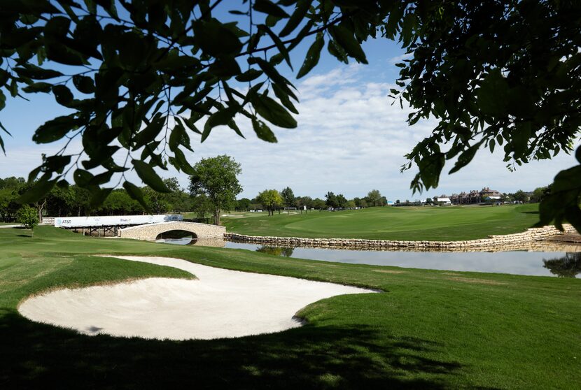 Hole no. 18 at TPC Craig Ranch on Wednesday, May 6, 2021in McKinney, Texas. (Vernon...