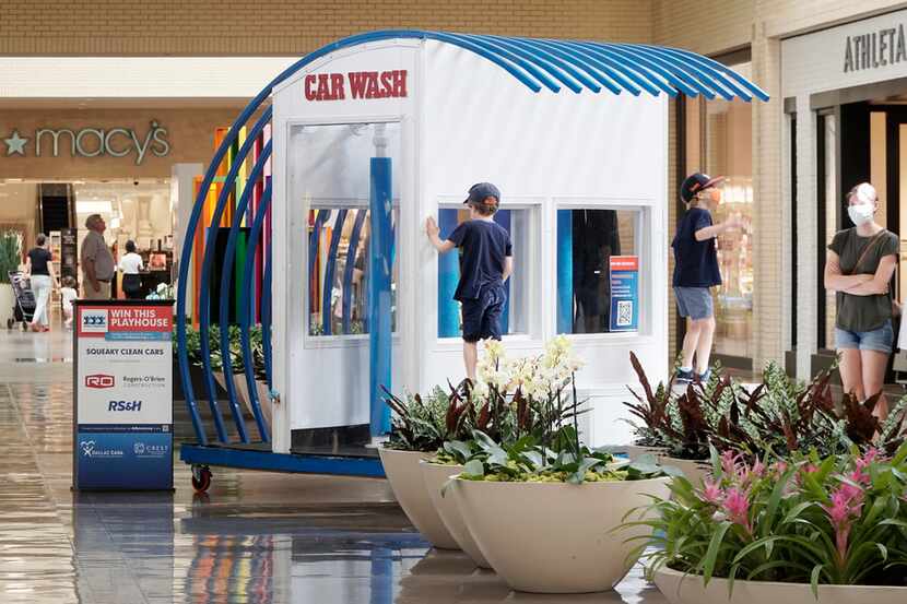 Dallas Casa 2021 Parade of Playhouses at NorthPark Center in Dallas on July 16.