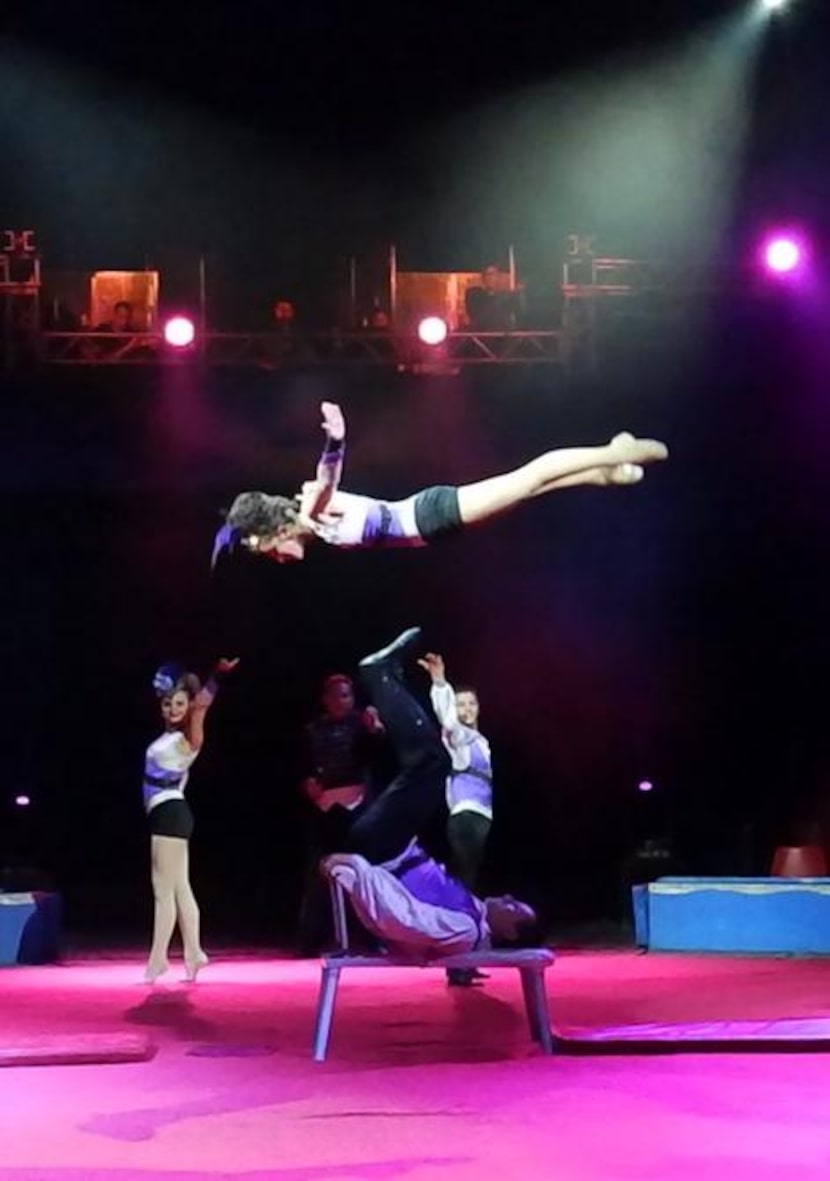 
The Poema Family will perform at Lone Star's Oh Là Là circus, which opens Dec. 27 at Dallas...