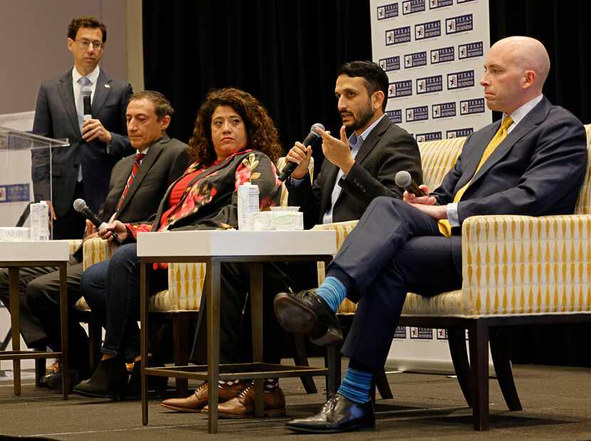 Panelists at the Texas Association of Business policy conference in Austin included McKinsey...