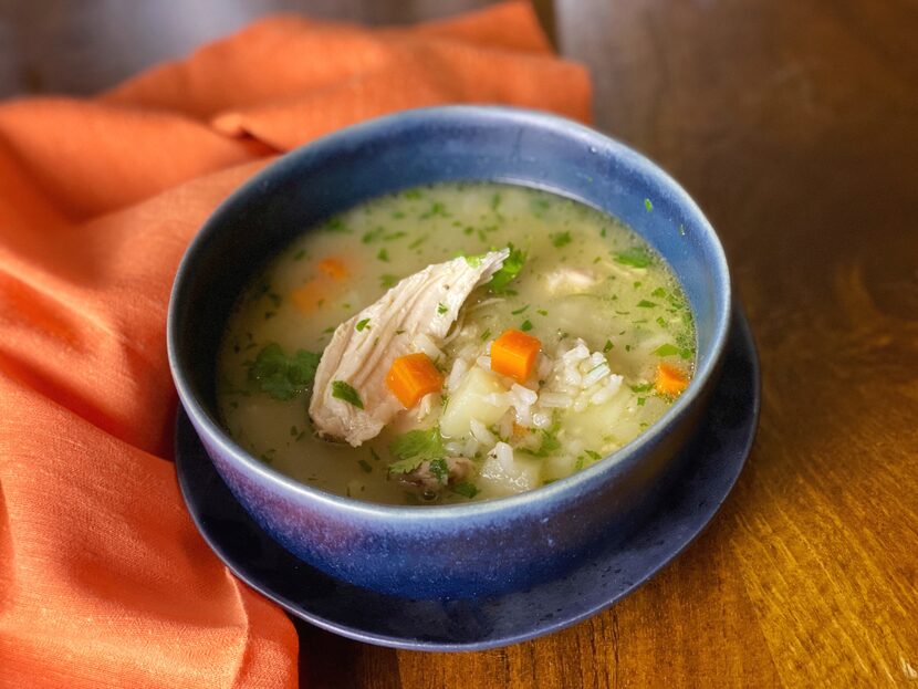 Canja de Galinha chicken soup