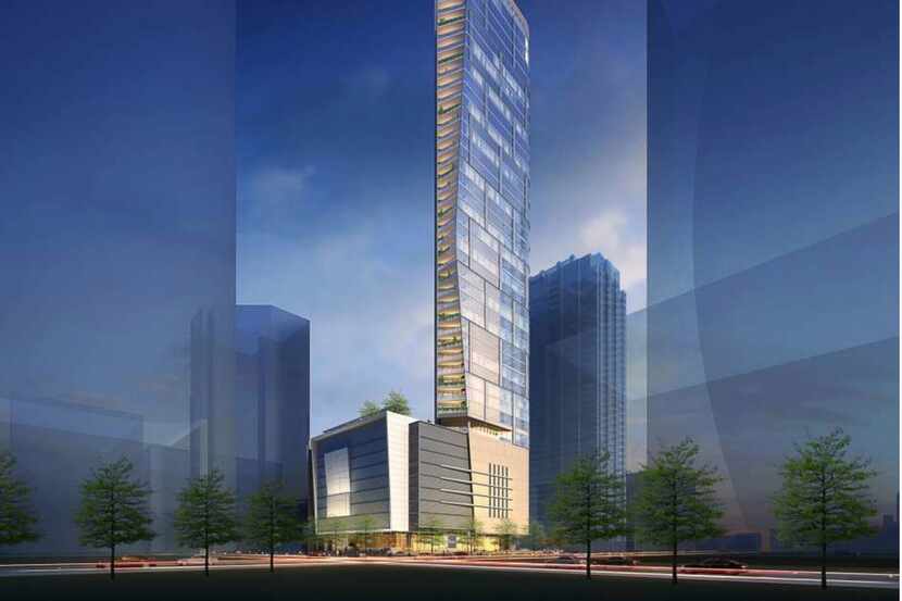 Hines' new Preston tower in downtown Houston will be 46 stories tall