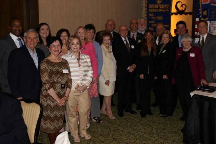 Irving nonprofit leaders expressed thanks to Irving Chamber President Chris Wallace at an...