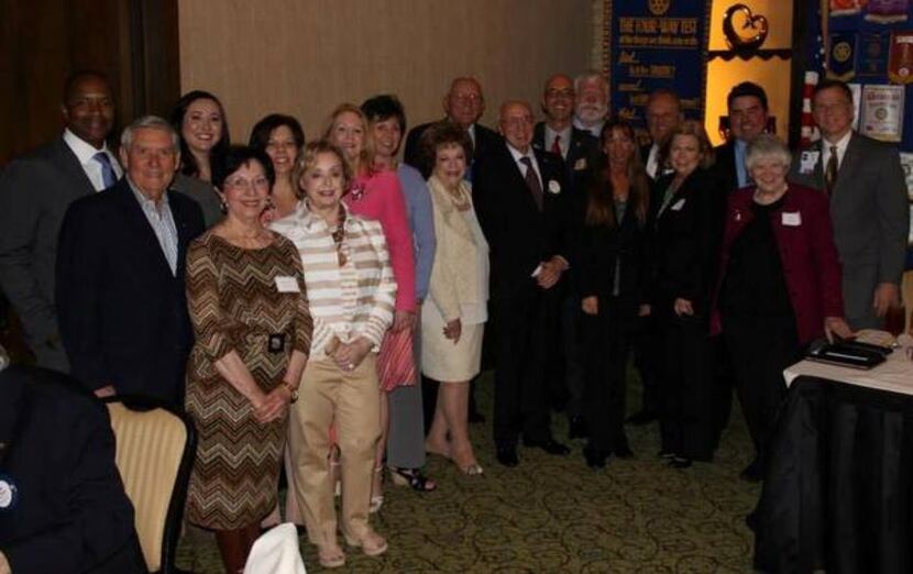 Irving nonprofit leaders expressed thanks to Irving Chamber President Chris Wallace at an...