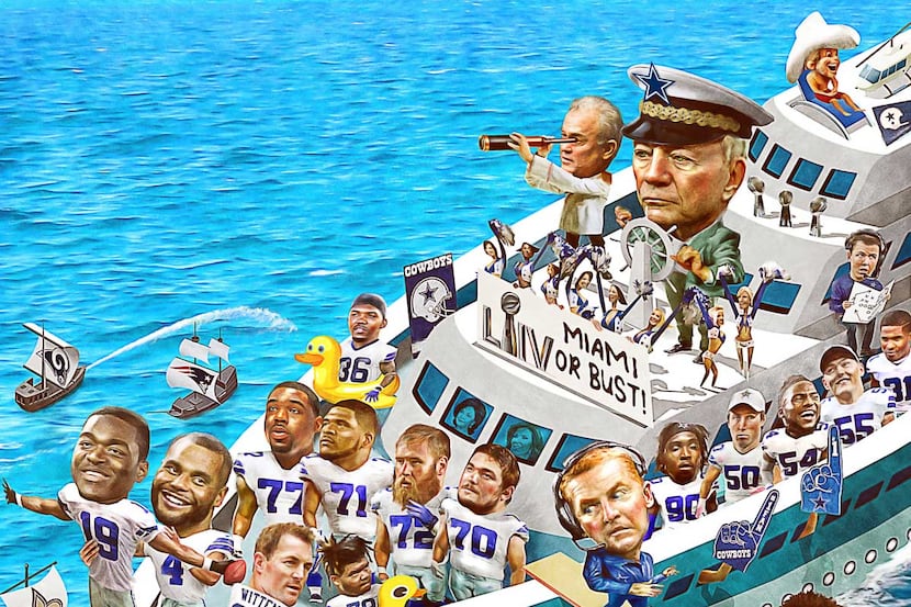 Jerry Jones will have his yacht in Miami during Super Bowl week one way or the other. Will...