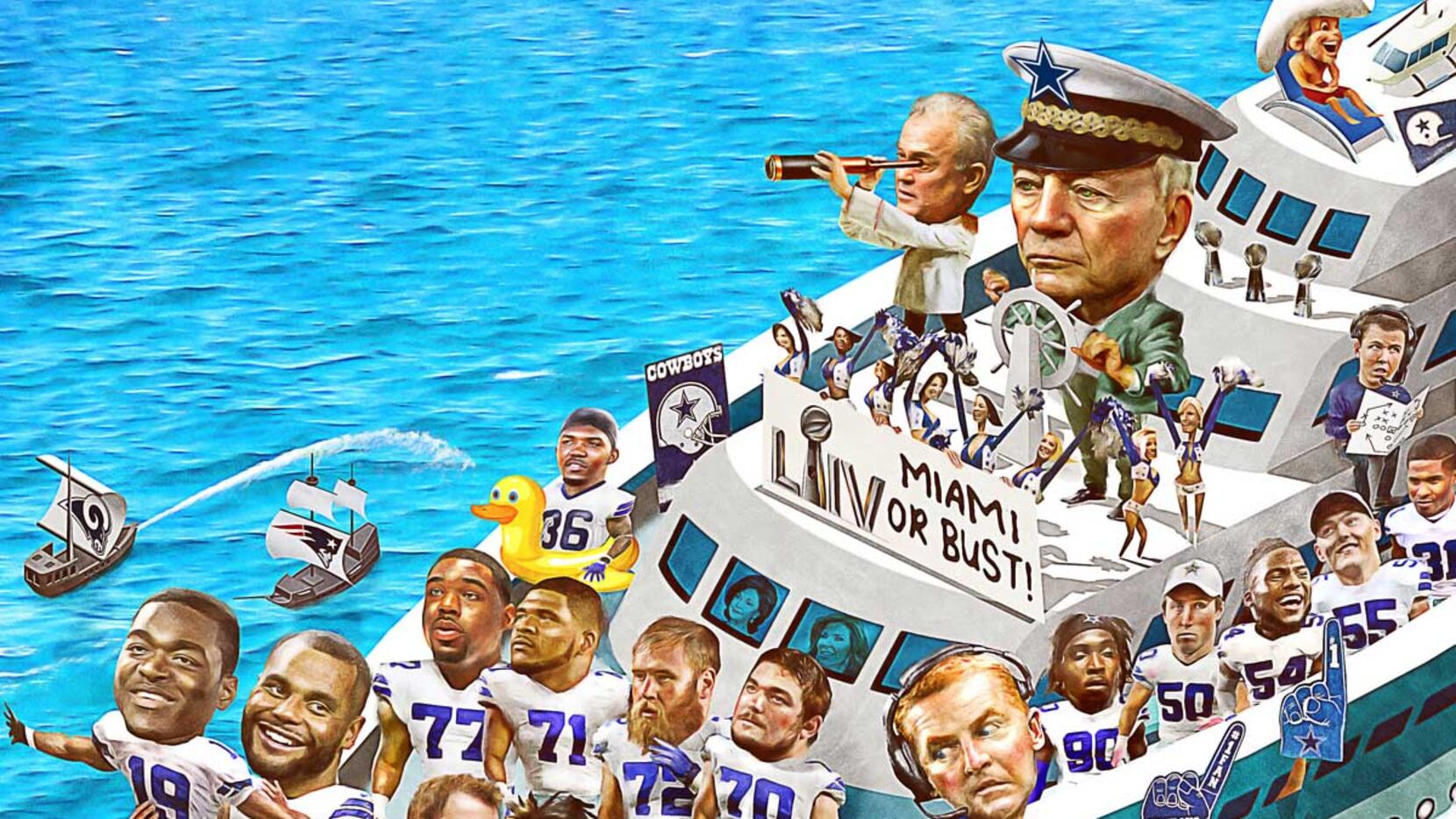 Sink or swim: If Jerry Jones' talented crew doesn't make a voyage deep into  the postseason, there will be consequences