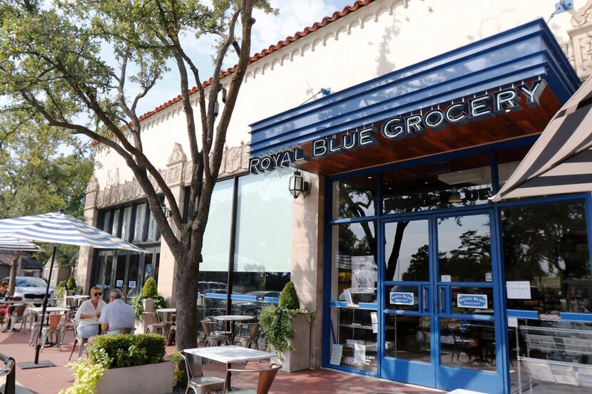 Royal Blue Grocery in Highland Park Village. The brand, which was founded in Austin. also...