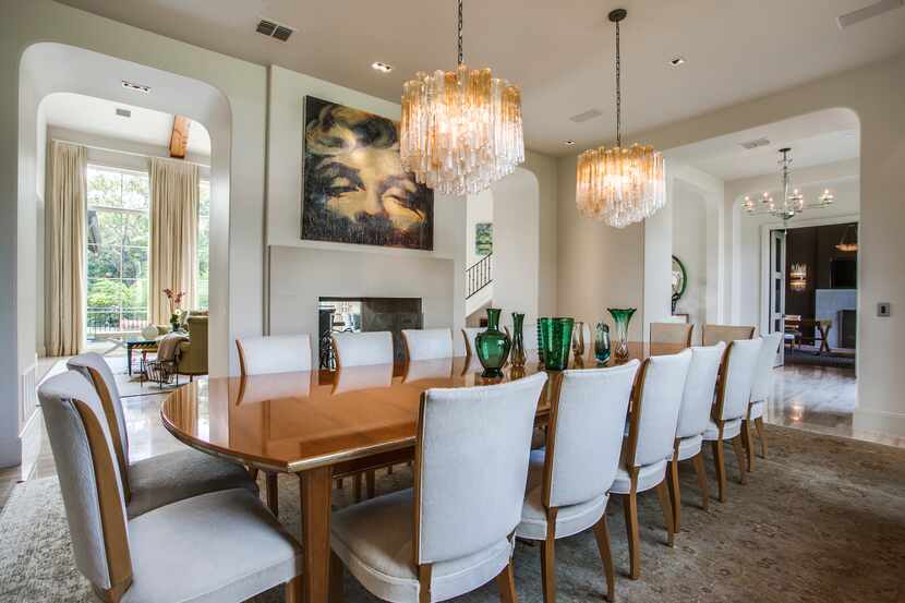 Take a look at the interior of the home at 25 Glen Abbey Drive in Dallas.