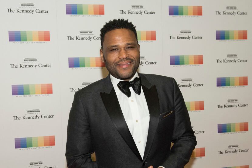 Actor Anthony Anderson, shown arriving at the State Department for the Kennedy Center Honors...