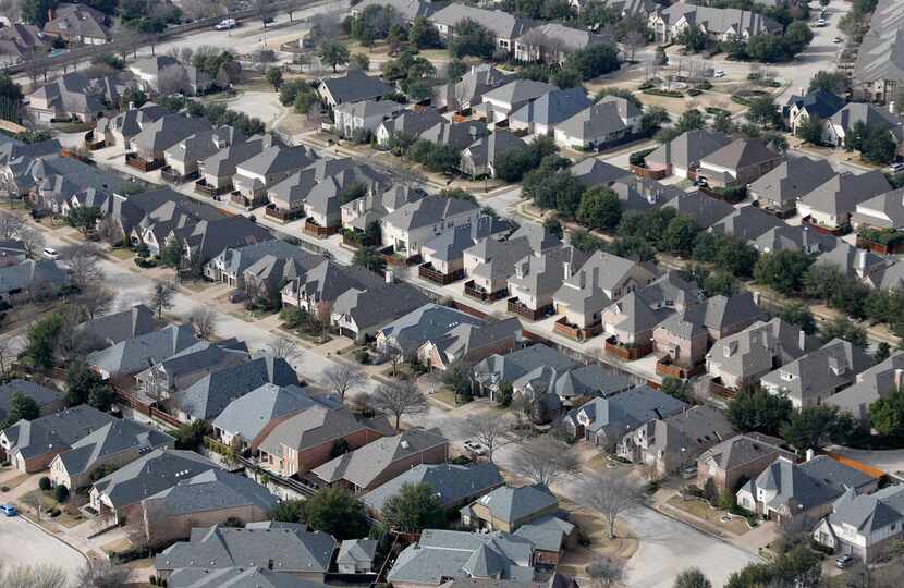 Homes in Frisco.