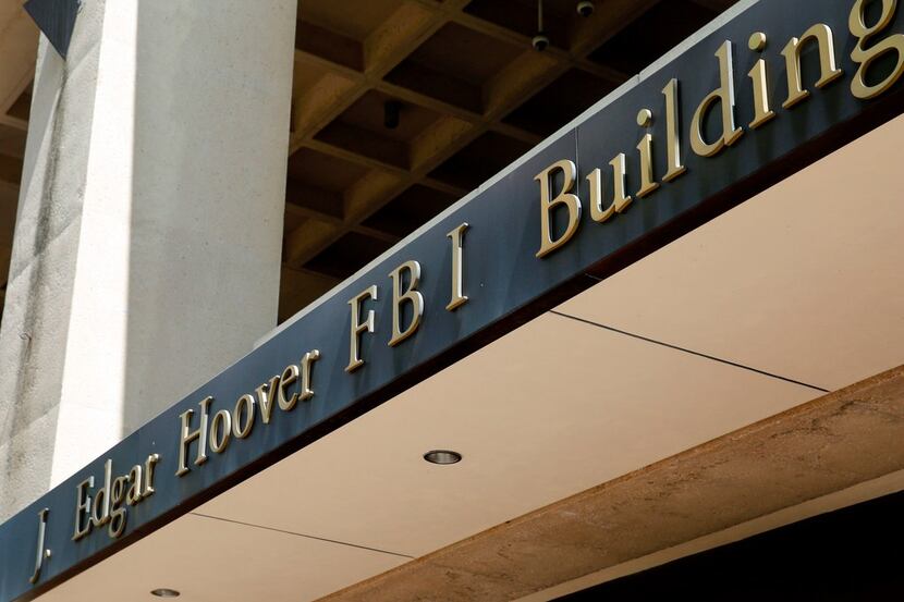(FILES) In this file photo taken on July 5, 2016 shows The FBI headquarters building  in...