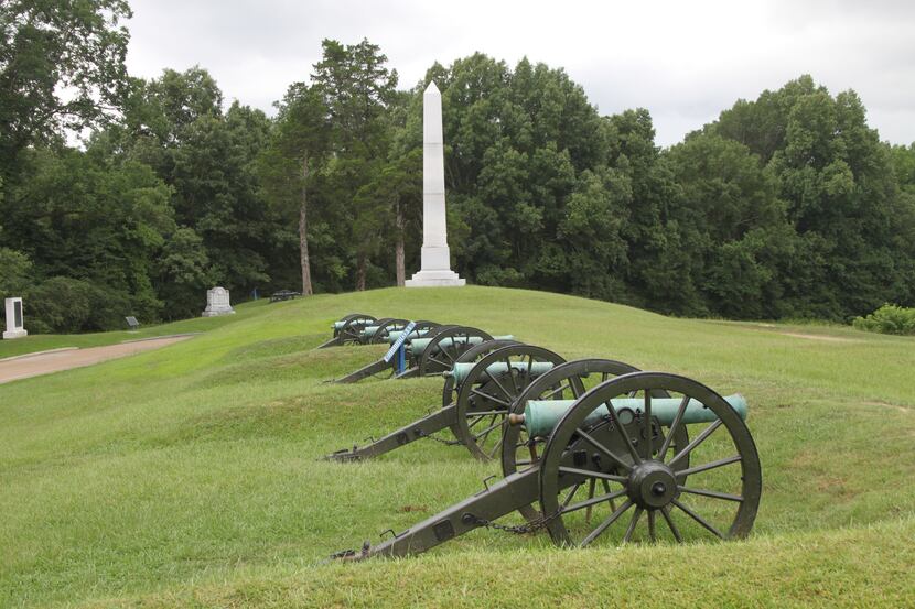 Vicksburg, Miss., home of the Vicksburg National Military Park, is among the cities on the...