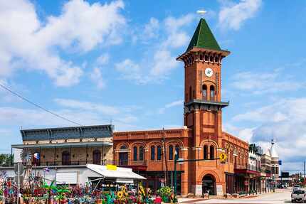 Historic downtown Grapevine, Texas
