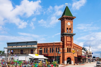 Historic downtown Grapevine, Texas