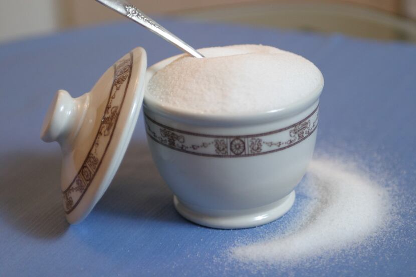File photo of bowl of sugar.