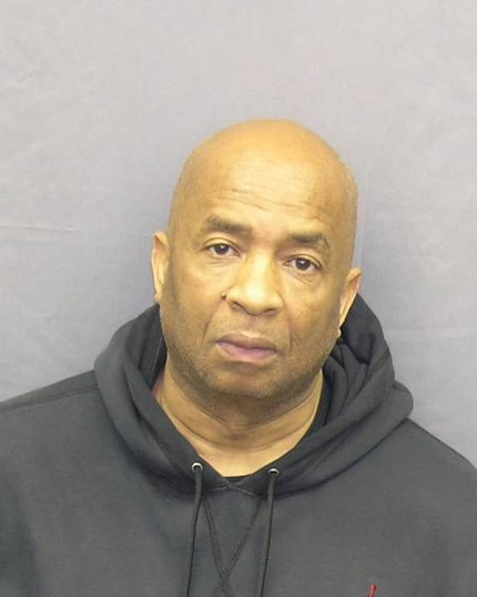 This is a February 2012 booking photo of Wilbert Veasey Jr.