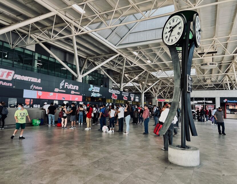 Several migrants claim that bus stations in the state of Nuevo Leon and Coahuila at tmes...