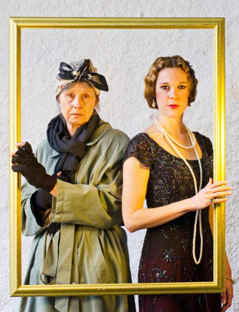 Cindee Mayfield-Dobbs and Catherine DuBord in Wingspan Theatre Company's "Lydie Marland in...