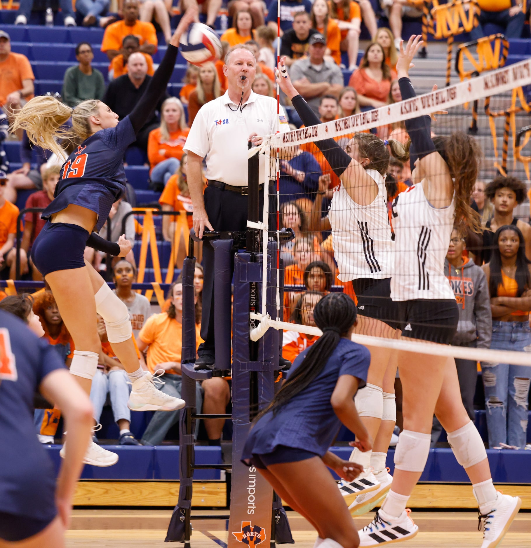 McKinney North at a match against Lovejoy in McKinney on Tuesday, Sept. 27, 2022.