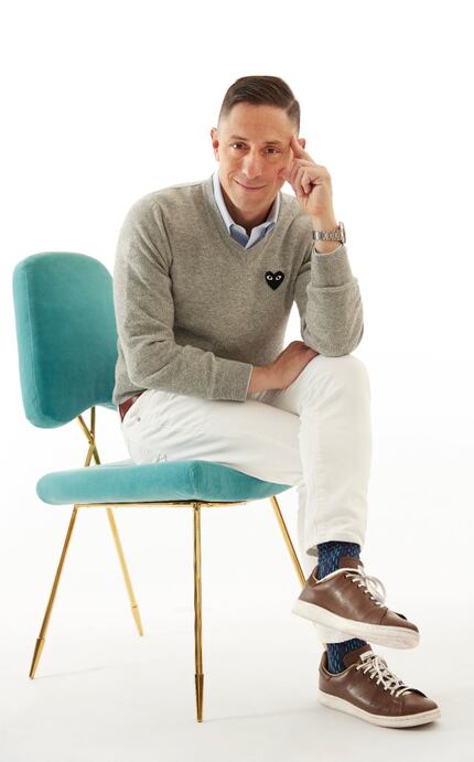 Designer Jonathan Adler made a December appearance in Dallas to talk about gift ideas