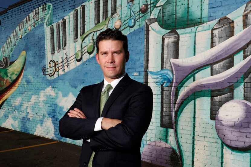  Brendon Anthony, visiting Deep Ellum last September, feels the Texas Music Office is making...